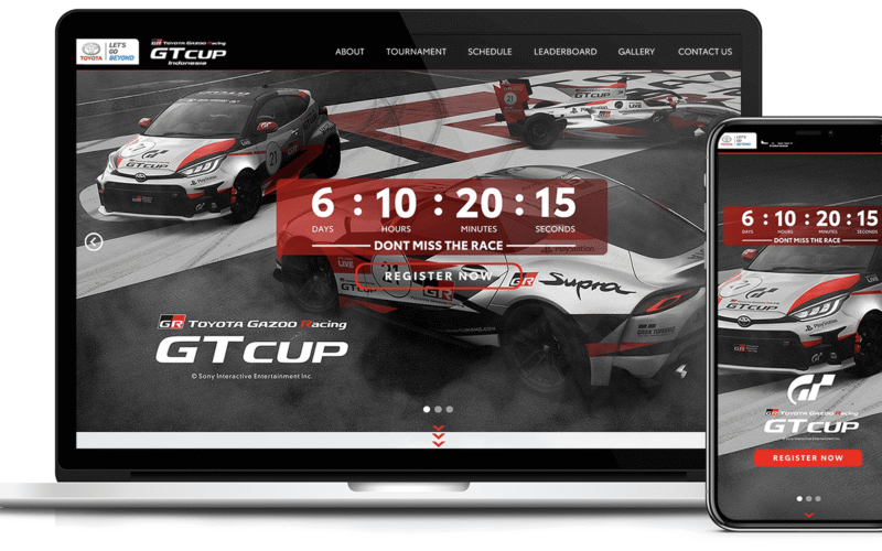 Toyota GT Website